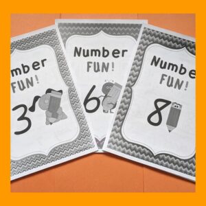 Reading and Writing Numbers in Word Form - Number Names for 0 - 10