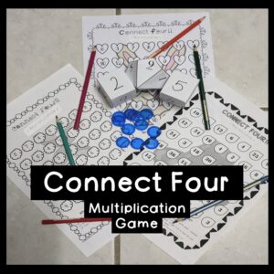 Single Digit Multiplication Fluency Dice Game No-Prep Printable
